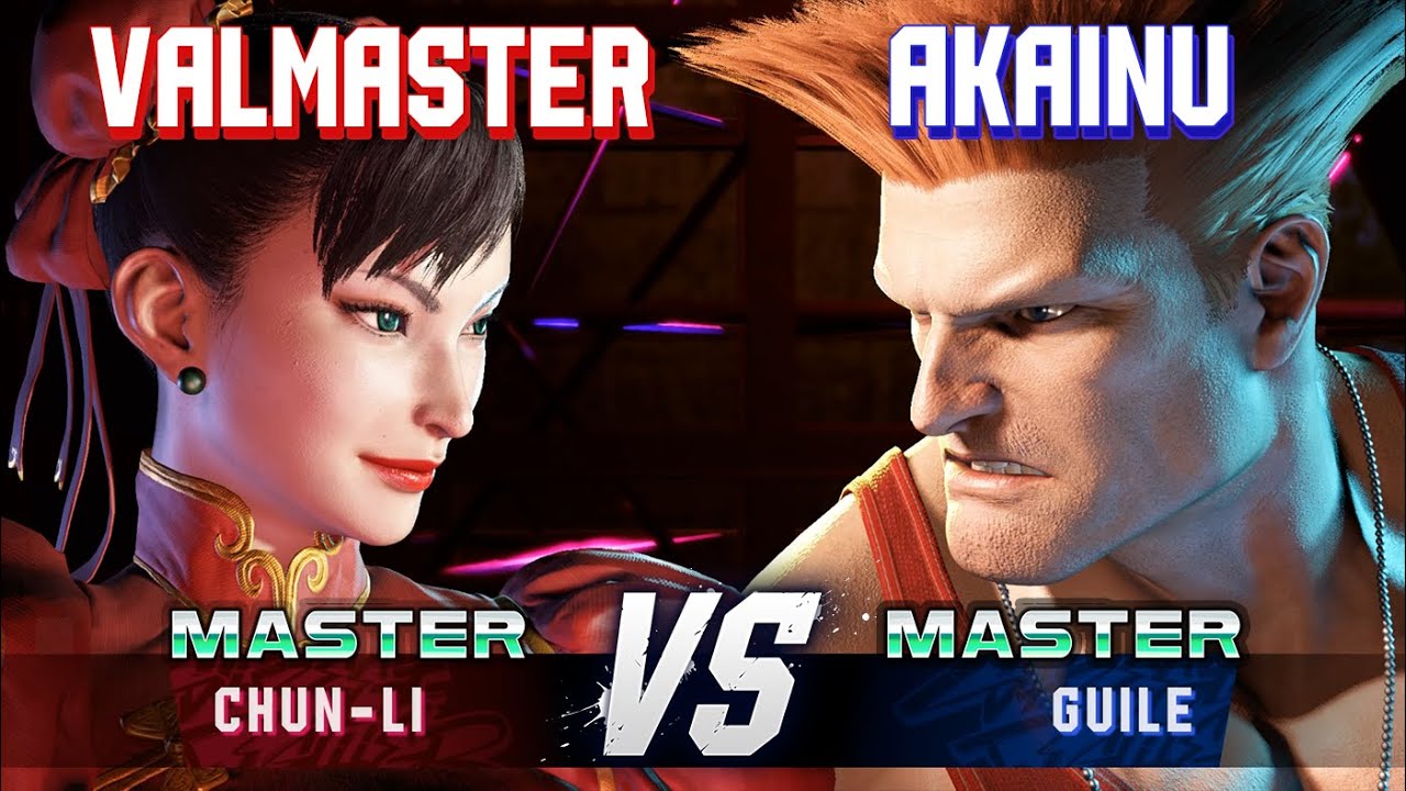 SF6 ▰ VALMASTER (Chun-Li) vs AKAINU (Guile) ▰ High Level Gameplay