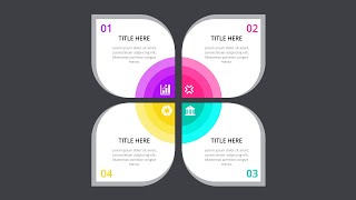 4 Steps PowerPoint Slide | Tutorial 1031 | Free Template