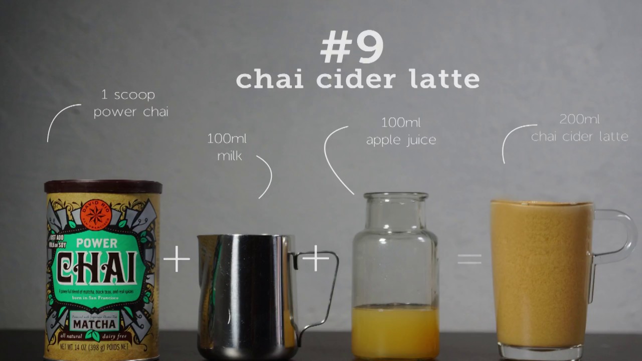 #9 chai cider latte | ifbi academy