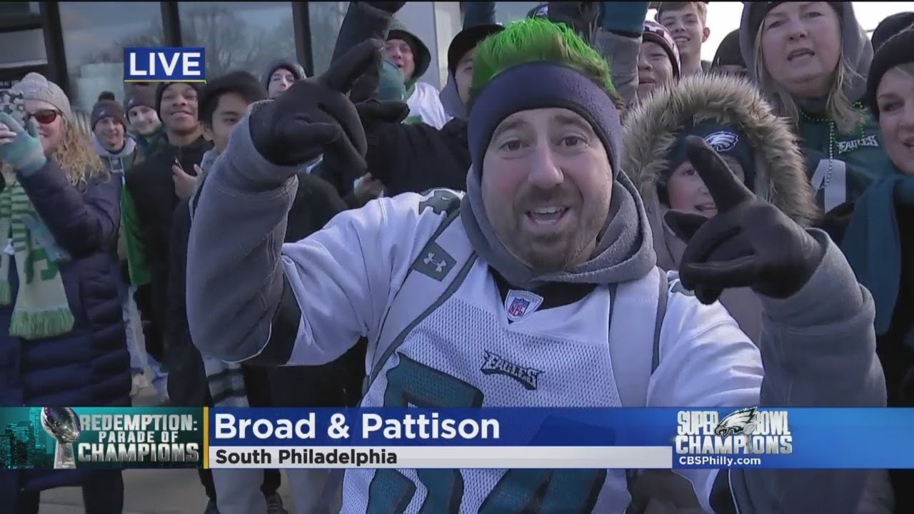 Eagles fans flock to Philadelphia streets for Super Bowl parade