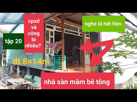 Video NHÀ SÀN BÊ TÔNG GỖ THAO LAO NGHE GIÁ LÀ HẾT HỒN... - youtube