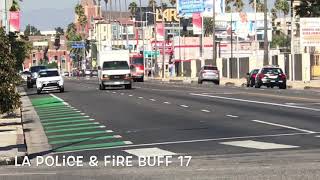Lafd engine 46 responding