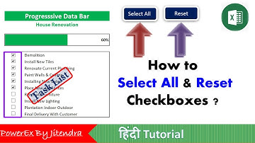 How to create a Project Progress Tracker in Excel