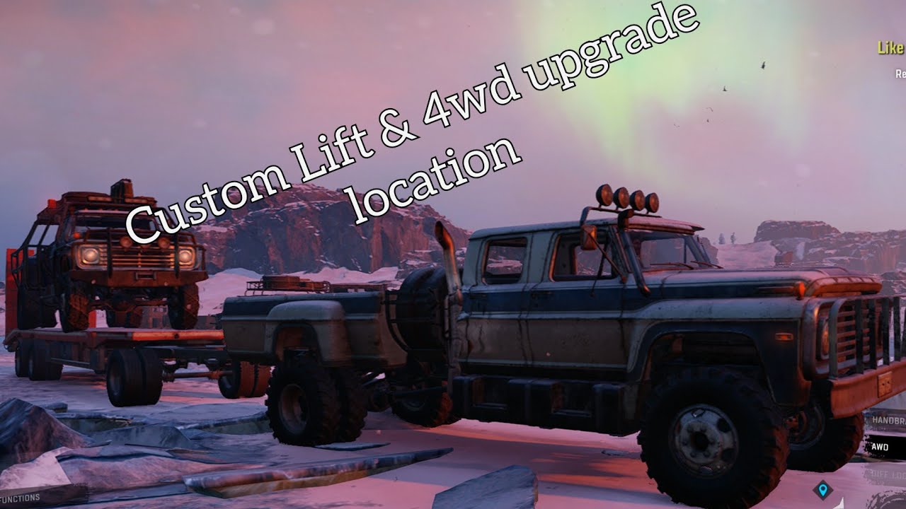 Snowrunner ford f750 улучшения