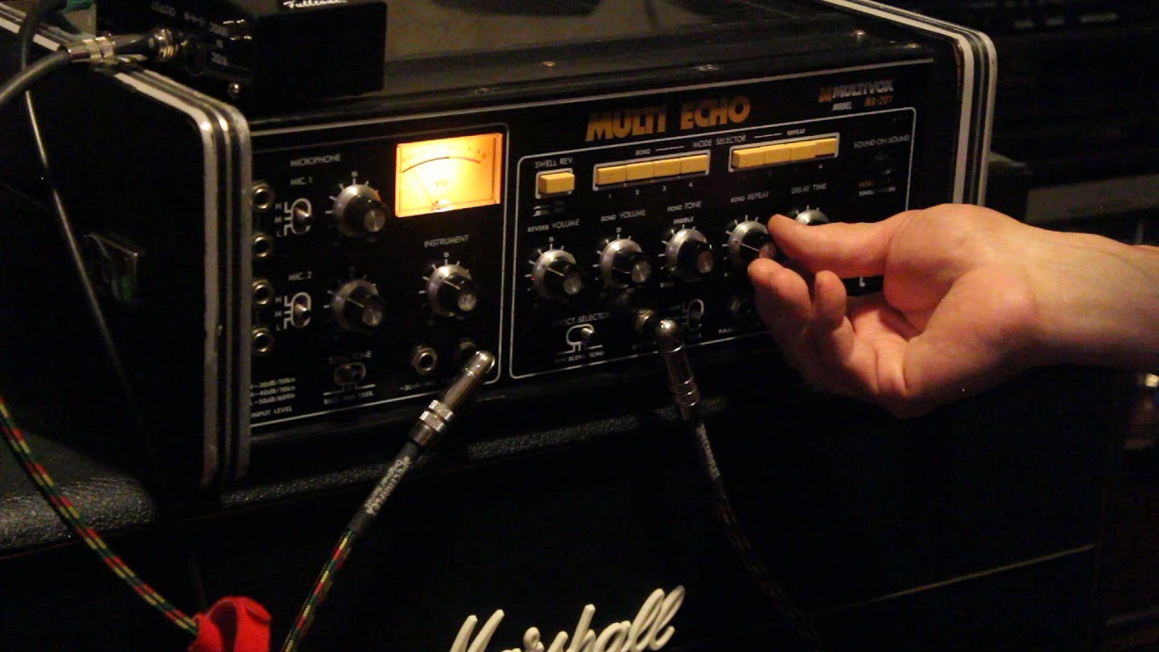 Multivox MX 201 tape echo, 70's,  for sale