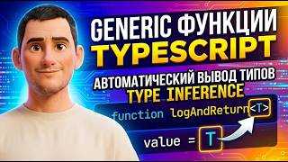 Generic в функциях TypeScript — автоматический вывод типов