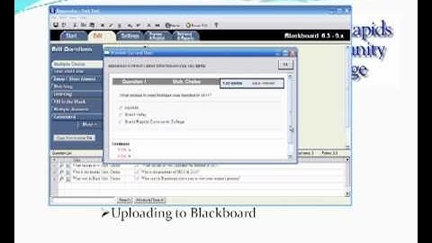Importing Tests With Respondus