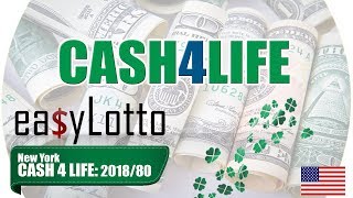 New York CASH4LIFE numbers Oct 4 2018
