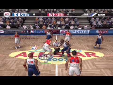 NBA Live 07 PS2 | All-Star Game | All-Star Weekend Gameplay