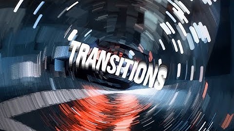 Particles Transitions After Effects Presets