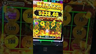MEGA BONUS ALL ABOARD 50 cents💰💰 Biggest Ever 50cents🥳 #viral mega #allaboardslotmachine