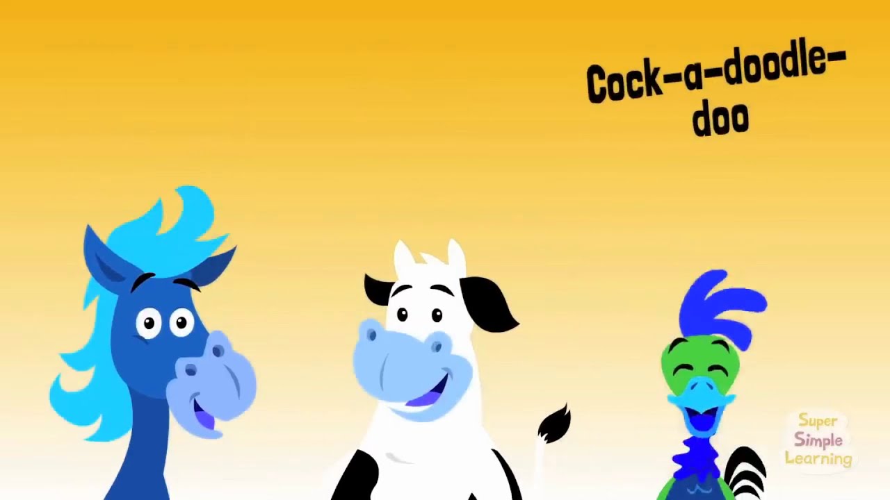 Super Simple Songs All Farm Animals Song Intro Logo Sponsored By Klasky Csupo 2001 Effects