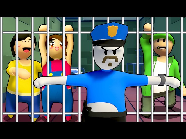 MASSINHAS NA PRISÃO DO BARRY! (Human Fall Flat)