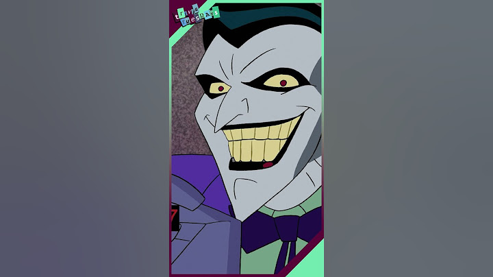 Why is the Joker green??