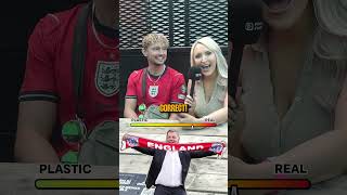 Is He A Proper Or Plastic England Fan?
