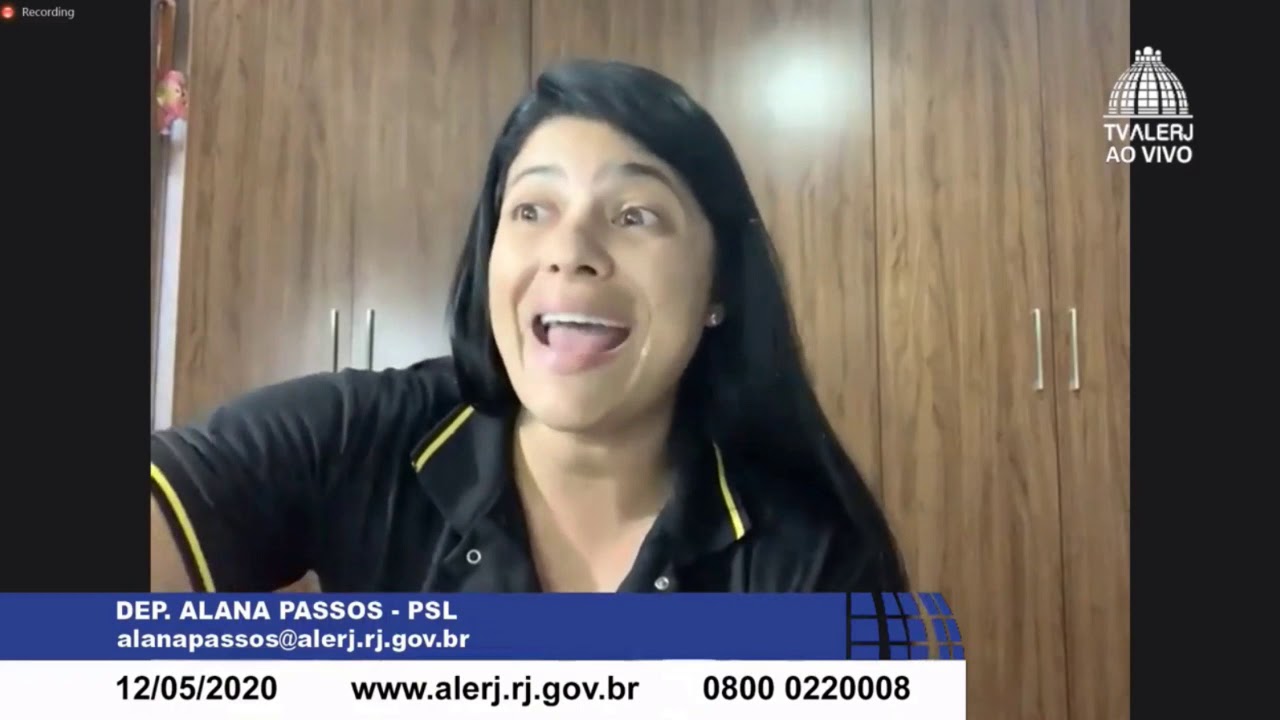 Sessão Ordinária 12052020 Alana Passos - YouTube