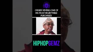 Cassidy REVEALS one of his MOST REGRETTABLE purchases! 💎 #Cassidy #FinancialLiteracy #HipHopGemz Wealth