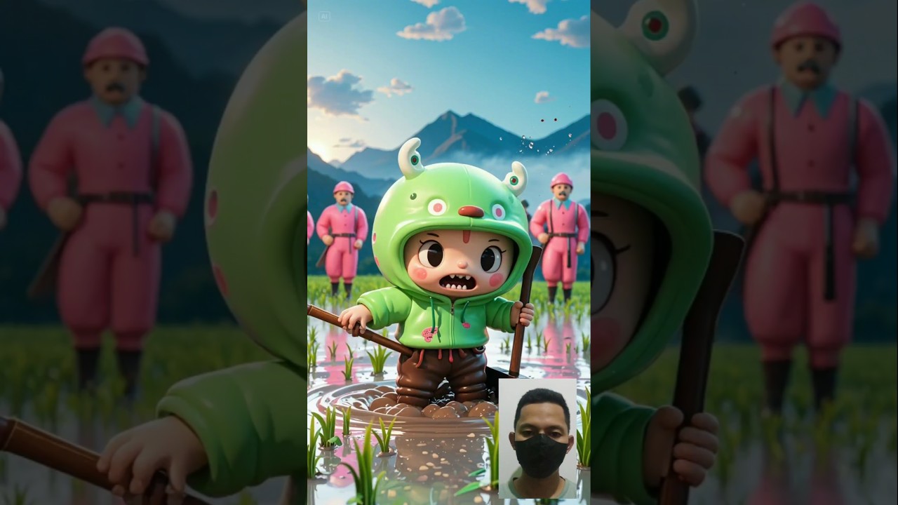 💥Evolution of squid game : Labubu 😯😱 