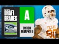 2024 nfl draft grades seahawks select byron murphy ii no 16 overall  cbs sports