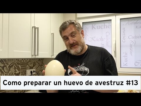 Video: Cómo Cocinar Huevos De Avestruz