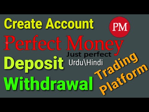 How to create perfect money account deposit withdraw complete guideline