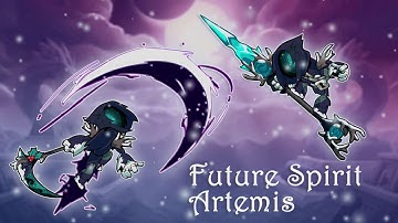 Future Spirit Artemis Brawlhallidays Skin Reveal