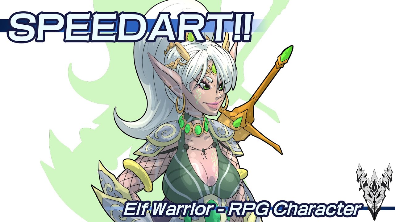 Elf Warrior   RPG Characters!!