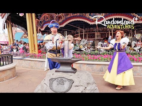 I (Almost) Pulled the Sword from the Stone! Disney World to Disneyland and Back!