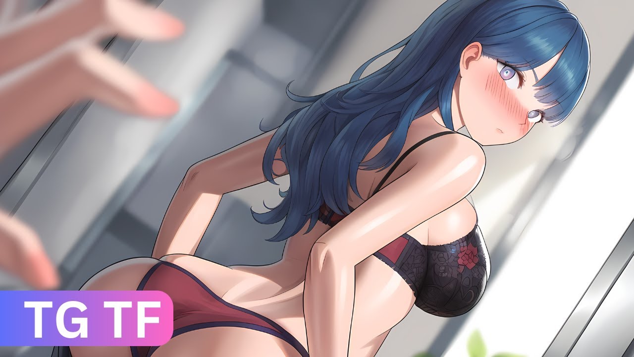 Don't come in! I'm changing! | TG TF Gender Bender Anime Gender Swap Transgender TF