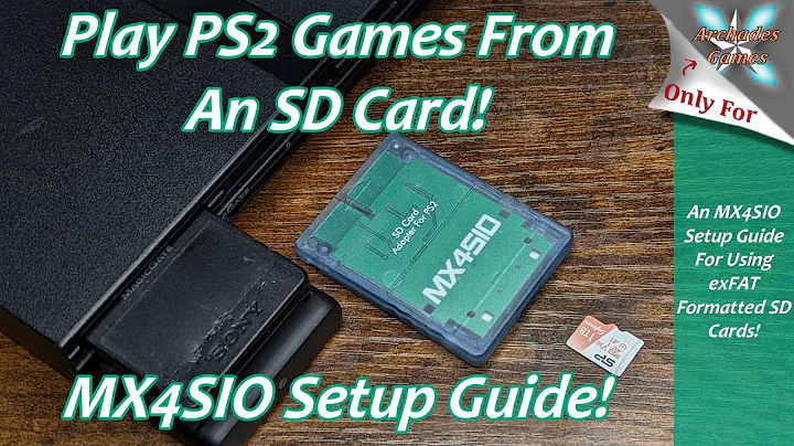 PS2 MX4SIO Setup - Play PS2 Games from a Micro SD Card!