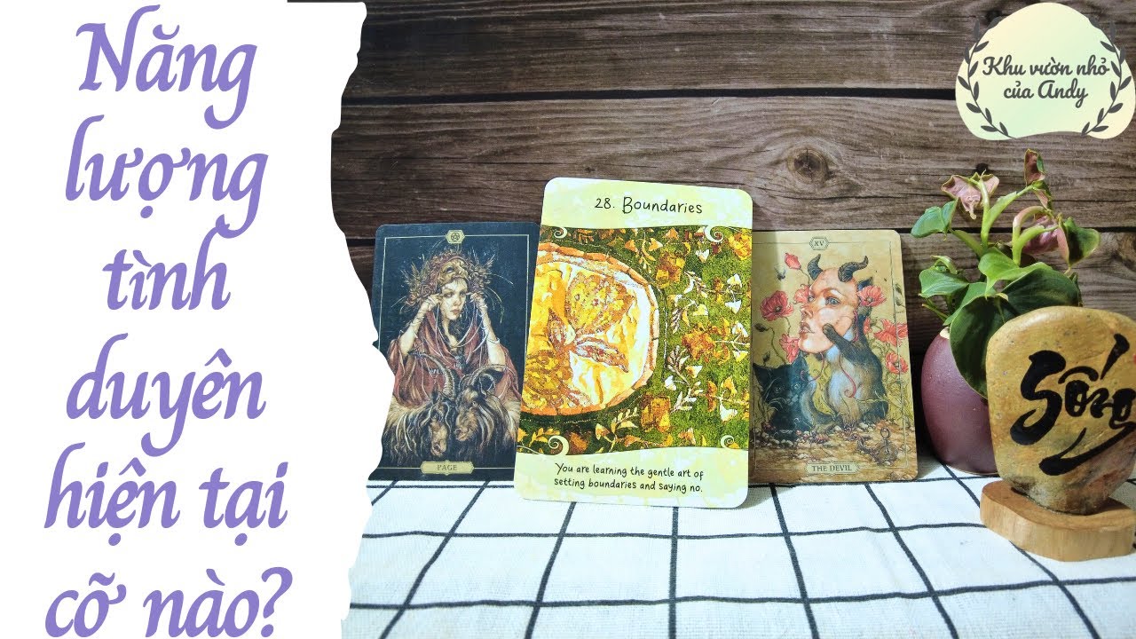Năng lượng tình duyên hiện tại cỡ nào? | Chọn 1 tụ bài | Xem tarot