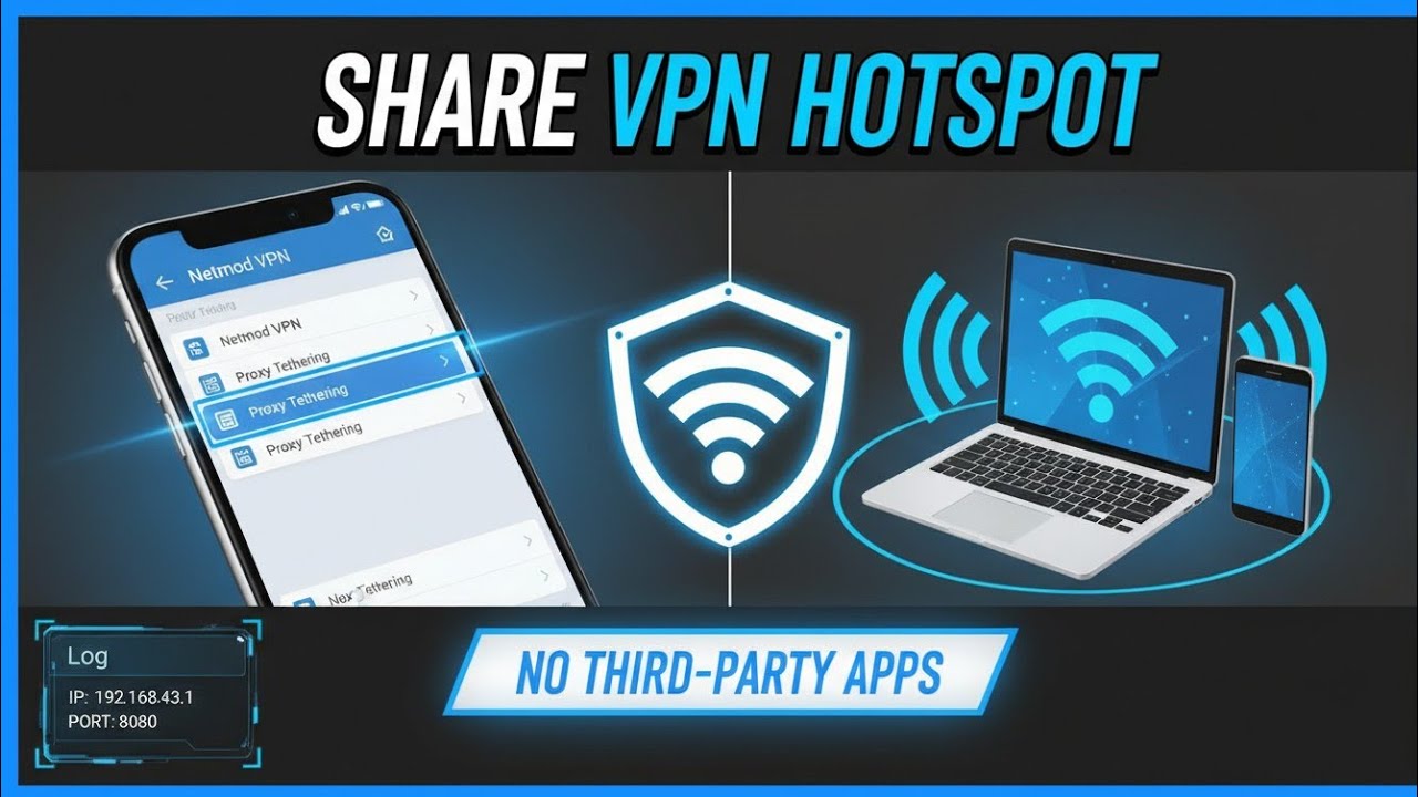 Netmod Vpn Link Share Netmod VPN via Hotspot – No Third-Party Apps Needed | Full Guide ...