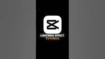 Lightning effect tutorial 🔥 #shortsviral #edit #capcuttutorial #shorts #viral #videoeditingtutorial