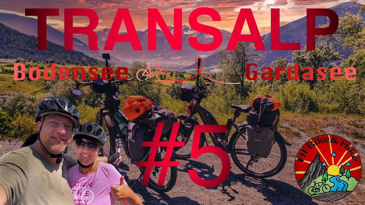 Transalp Tag 5 vom Bodensee - Gardasee - Melano nach Garlate ⛺️ | E-Bike Radreise
