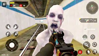 Zombie Sniper Games Offline 3D:AndriodGamePlay#    Part1 screenshot 4