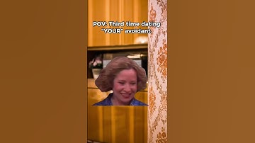 Keep dating the avoidant #anxiousattachment #selfworth #avoidantattachment #dating