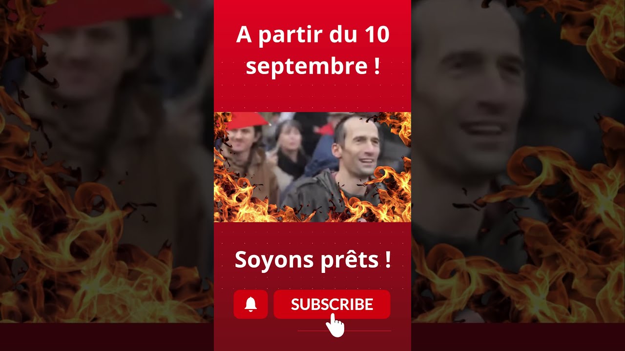 A Partir Du 10 Septembre TOUS Ensemble Mobilisation 10septembre Bloquonstout Gr Ve