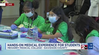 Hands-on medical experience for students at Meharry Medical College