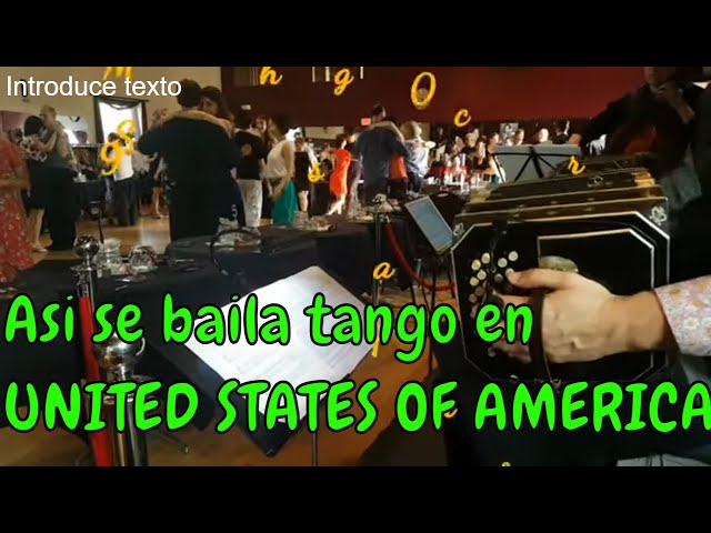 Hicieron este festival para bailar tango argentino en USA, con orquesta, Boston, Loca Maraton 2019