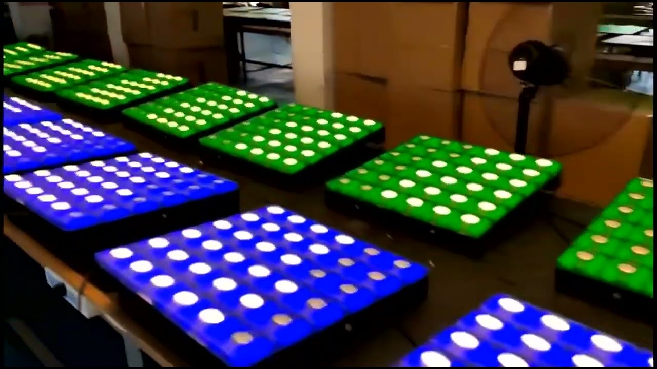 36 LED pixel panel lights | DMX512