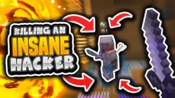 KILLING AN INSANE HACKER (Minecraft UHC Games)
