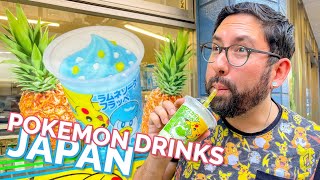 Trying ALL the Pokémon Drinks from a Japanese Convenience Store