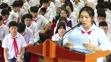 Bài tri ân thầy cô của học sinh lớp 9 nghe mà rơi nước mắt
