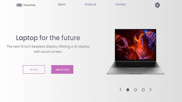 Create a Responsive Landing Page Website (Huawei Matebook) Using HTML & CSS from Scratch