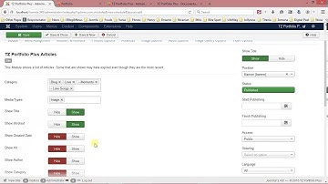 How to Create Module TZ Portfolio Plus Articles