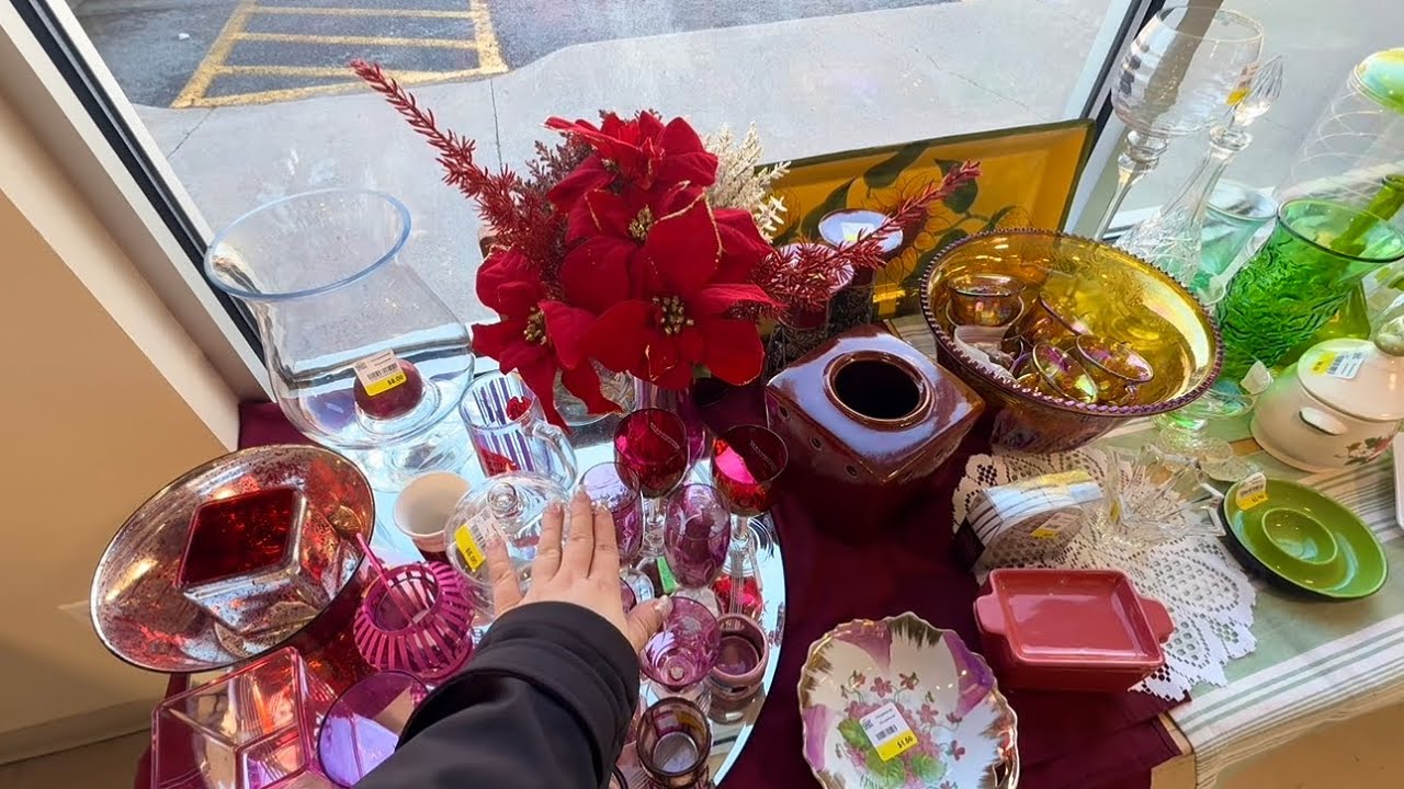 ASMR Расслабляющая прогулка по комиссионному магазину (тихая речь)