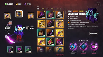 Minecraft Dungeons Torment Void Reaper Build Apoc+25 Obsidian Pinnacle
