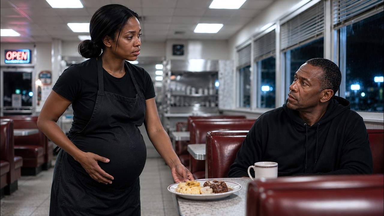 At 2 a.m., eight months pregnant, I was on my hands and knees mopping up a spilled Sprite while four college kids laughed at their phones. My ankles were swollen purple, my back was on fire, and...