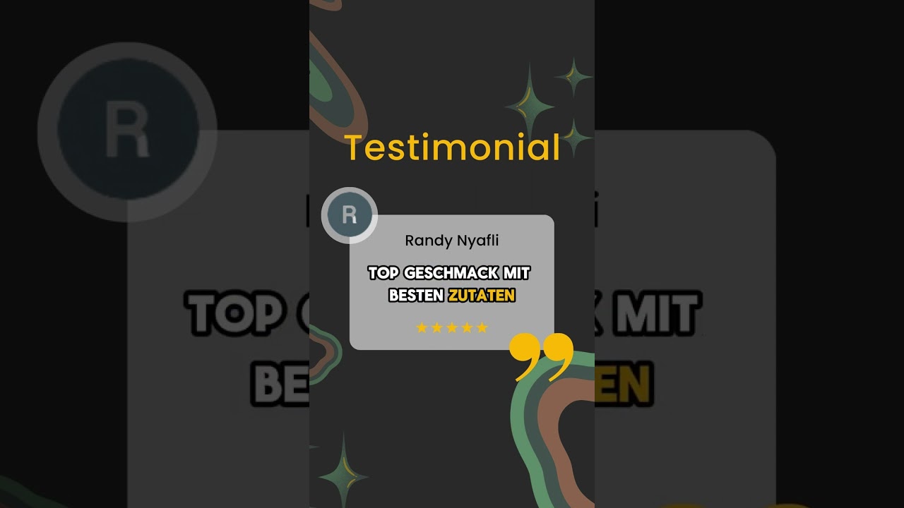 ⭐⭐⭐⭐⭐ "Top Geschmack mit besten Zutaten!! Habe meinen Kaffeekonsum bereits drastisch reduziert!🔥"