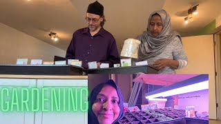 CHEAPEST WAY TO START INDOOR GARDENING|#gardening #homestead #muslim #farming